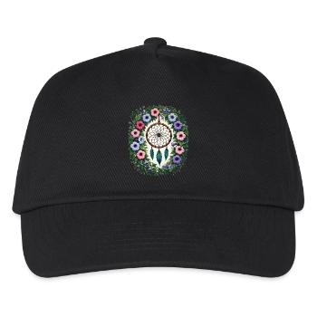 Boho Traumfänger Magie - Kinder Basecap - Schwarz - Vorne
