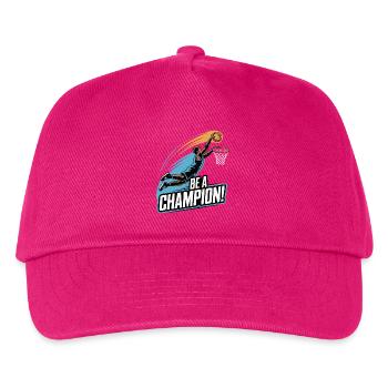 JOUER À BE A CHAMPION - Casquette de baseball Enfant - fuchsia - Devant
