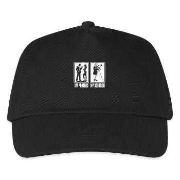 Astrologer My Problem My Pictogram Mom Astronomer - Kids’ Baseball Cap - black - Front