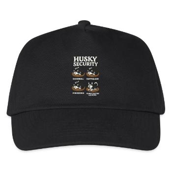 Husky - Kinder Basecap - Schwarz - Vorne
