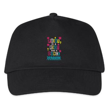 Queer Pride Queer Joy Lgbtq+ Affirmation Trans - Kids’ Baseball Cap - black - Front