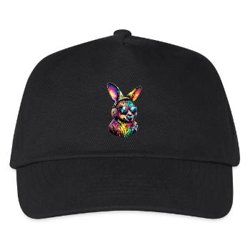 Wallaby Australie Outback Kangourou doux sauvage - Casquette de baseball Enfant - noir - Devant