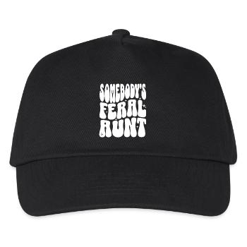 Somebody's Feral Aunt - Kids’ Baseball Cap - black - Front