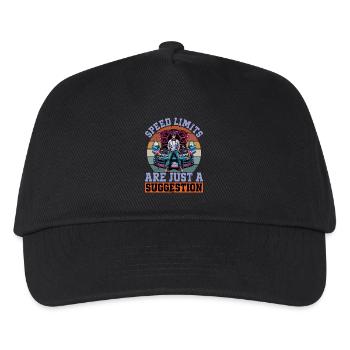 Les limites de vitesse des courses automobiles ne sont qu’un pilote de course - Casquette de baseball Enfant - noir - Devant