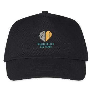 Neuro-resilient brain injury survivor - Kids’ Baseball Cap - black - Front