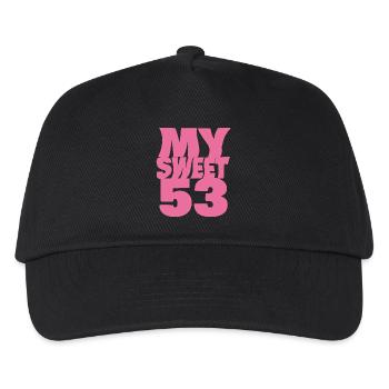 Sweet 53 - Kinder Basecap - Schwarz - Vorne