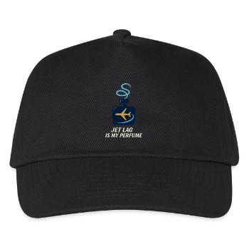 Flight Attendant Cabin Crew Life Aviation - Kids’ Baseball Cap - black - Front