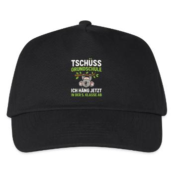 Goodbye Elementary School Koala 5th Grade - Kids’ Baseball Cap - black - Front