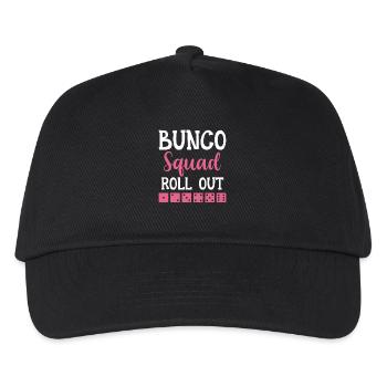 Bunco Player Gift Bunco Evening Dice - Kids’ Baseball Cap - black - Front