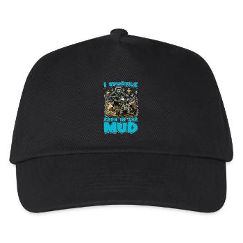 Mud Racing I Sparkle Even In The Mud Motorsport - Kids’ Baseball Cap - black - Front