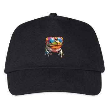 Frog Little Toad Tree Frog Frog Prince Frogs - Kids’ Baseball Cap - black - Front