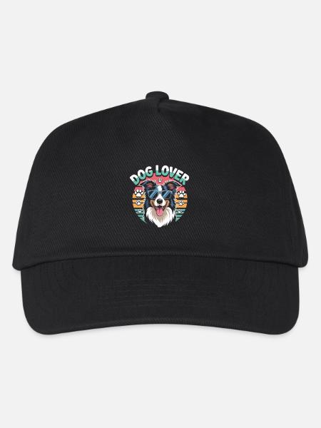 Hundefreund - Kinder Basecap - Schwarz