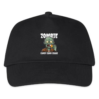 ZOMBIE CANDY CORN CHAOS - ZOMBIE HALLOWEEN - Casquette de baseball Enfant - noir - Devant