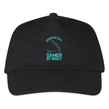 Diving diving board - Kids’ Baseball Cap - black - Front