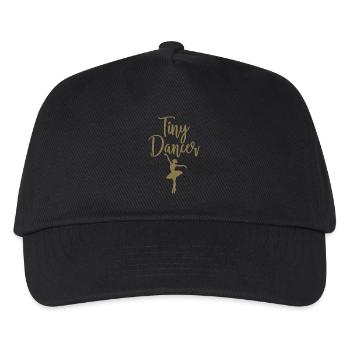 Tiny Dancer - Ballerina Silhouette - Kids’ Baseball Cap - black - Front