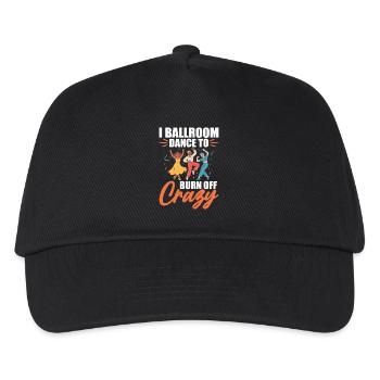 Ballroom Tänzer Geschenk Tanzpartner - Kinder Basecap - Schwarz - Vorne