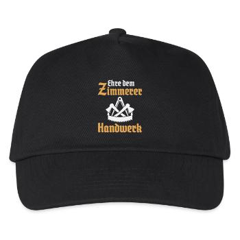 Carpenter craft carpenter guild sign - Kids’ Baseball Cap - black - Front
