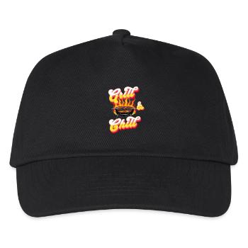 Grilling BBQ Grill - Kids’ Baseball Cap - black - Front