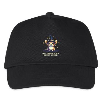 Chihuahua: unofficial quest giver | Dog - Kids’ Baseball Cap - black - Front