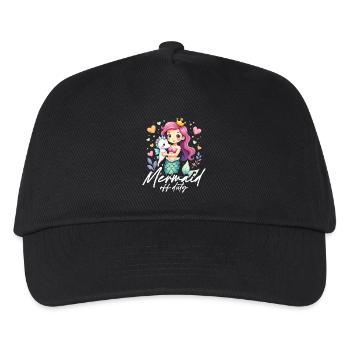 Mermaid Mermaids Mermaid Off Duty - Kids’ Baseball Cap - black - Front