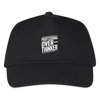 Professional Overthinker - Kids’ Baseball Cap - black - Front