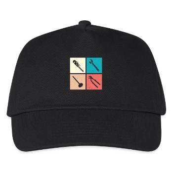 Heating Engineer Heating Construction Plumber Plumber - Kids’ Baseball Cap - black - Front