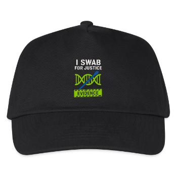 Forensic Chemist Crime Lab Toxicology - Kids’ Baseball Cap - black - Front