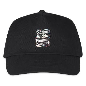 Already Widda Fümmen Zwanzisch 50th birthday - Kids’ Baseball Cap - black - Front
