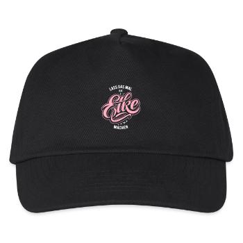 Let Elke do it - Name Day - Kids’ Baseball Cap - black - Front