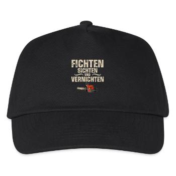 lumberjack - Kids’ Baseball Cap - black - Front