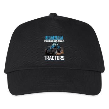 Tractor Kids Farm Lifestyle - Kinder Basecap - Schwarz - Vorne