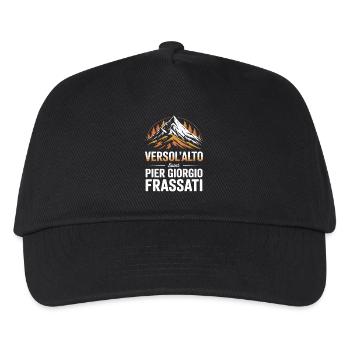 Verso L Alto Saint Pier Giorgio Frassati - Kinder Basecap - Schwarz - Vorne