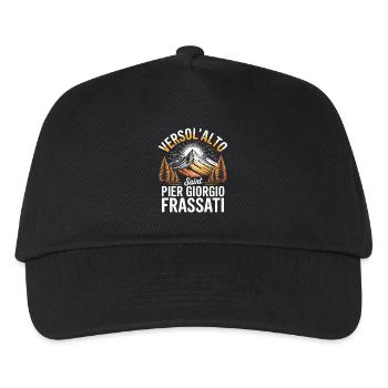 Verso L Alto Saint Pier Giorgio Frassati - Kinder Basecap - Schwarz - Vorne