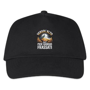 Verso L Alto Saint Pier Giorgio Frassati - Kinder Basecap - Schwarz - Vorne