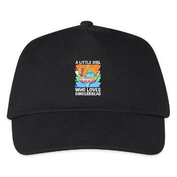 Gingerbread man Christmas gingerbread - Kids’ Baseball Cap - black - Front