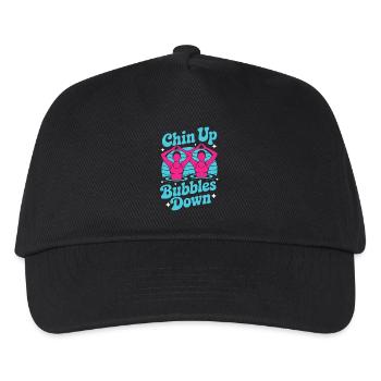 Synchronschwimmen Kunstschwimmen Wassersport - Kinder Basecap - Schwarz - Vorne