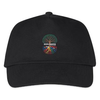 Deeply Rooted Hispanic Heritage Roots - Kids’ Baseball Cap - black - Front