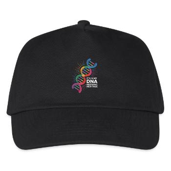 Its In My DNA Hispanic Heritage Latino Pride - Kids’ Baseball Cap - black - Front