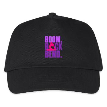 Contortionist Contortion Boom Back Bend - Kids’ Baseball Cap - black - Front
