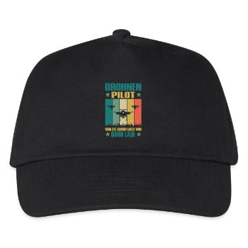 Accessoires de pilote de drone Drone Pilote de drone Cadeau - Casquette de baseball Enfant - noir - Devant