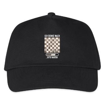 Chess Chess Players Chess Club Please Wait - Kids’ Baseball Cap - black - Front