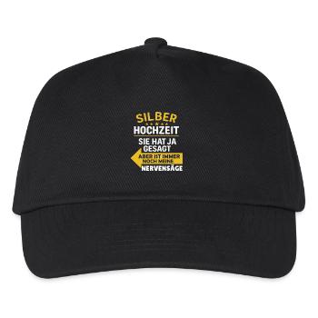 Sarcastic Wedding Gift - Kids’ Baseball Cap - black - Front