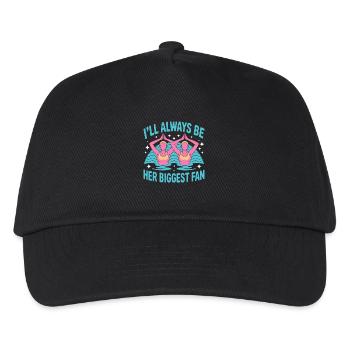 Synchronschwimmen Kunstschwimmen Wassersport - Kinder Basecap - Schwarz - Vorne