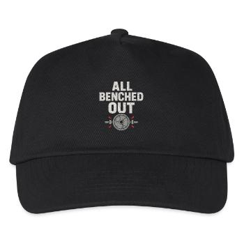Développé couché Mememe Discover Me Bro Gym - Casquette de baseball Enfant - noir - Devant