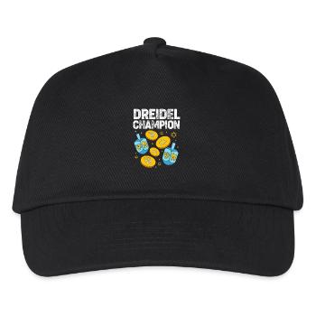 Hanukah Hanukkah Chanukkah - Kids’ Baseball Cap - black - Front