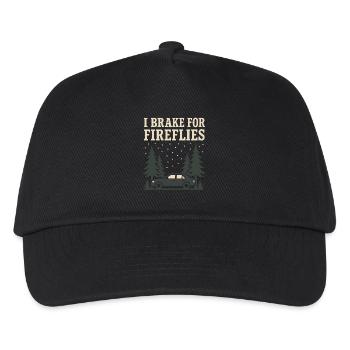 Firefly Summer Night Glow Bug Nostalgic - Kids’ Baseball Cap - black - Front