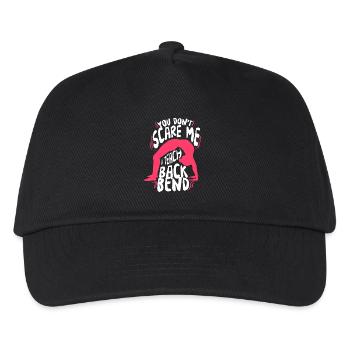 Kontorsionist Kontorsion I Teach Back Bend - Kids’ Baseball Cap - black - Front