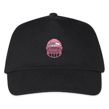 Breast Cancer Awareness Warrior In Progress - Kids’ Baseball Cap - black - Front