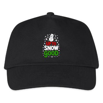 Up to Snow Good - Kids’ Baseball Cap - black - Front