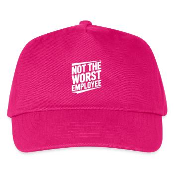 Pas le pire employé - Casquette de baseball Enfant - fuchsia - Devant
